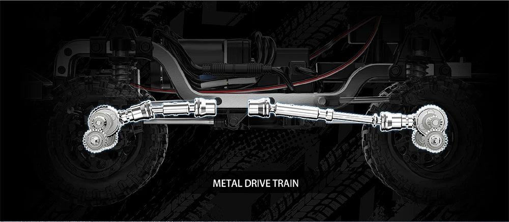 MJX H12Y+ Silver Climbing RC Car Toy 1:12 Scale Electric Off-Road Vehicle Model Remote Control Car Professional Off-Road  H12Y