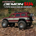 CROSSRC SU4 4WD 4X4 KIT 1/10 RC Electric Remote Control Model Car Crawler Adult Children's Toys