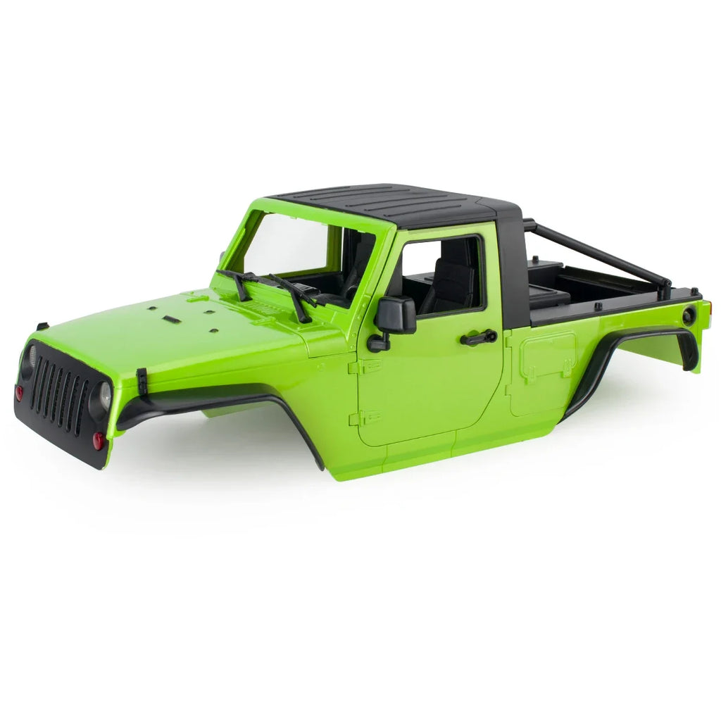 313mm 12.3in Wheelbase Hard Plastic Pickup Body Shell Unassembled Kit for 1/10 RC Crawler Car Axial SCX10 90046 Jeep Wrangler