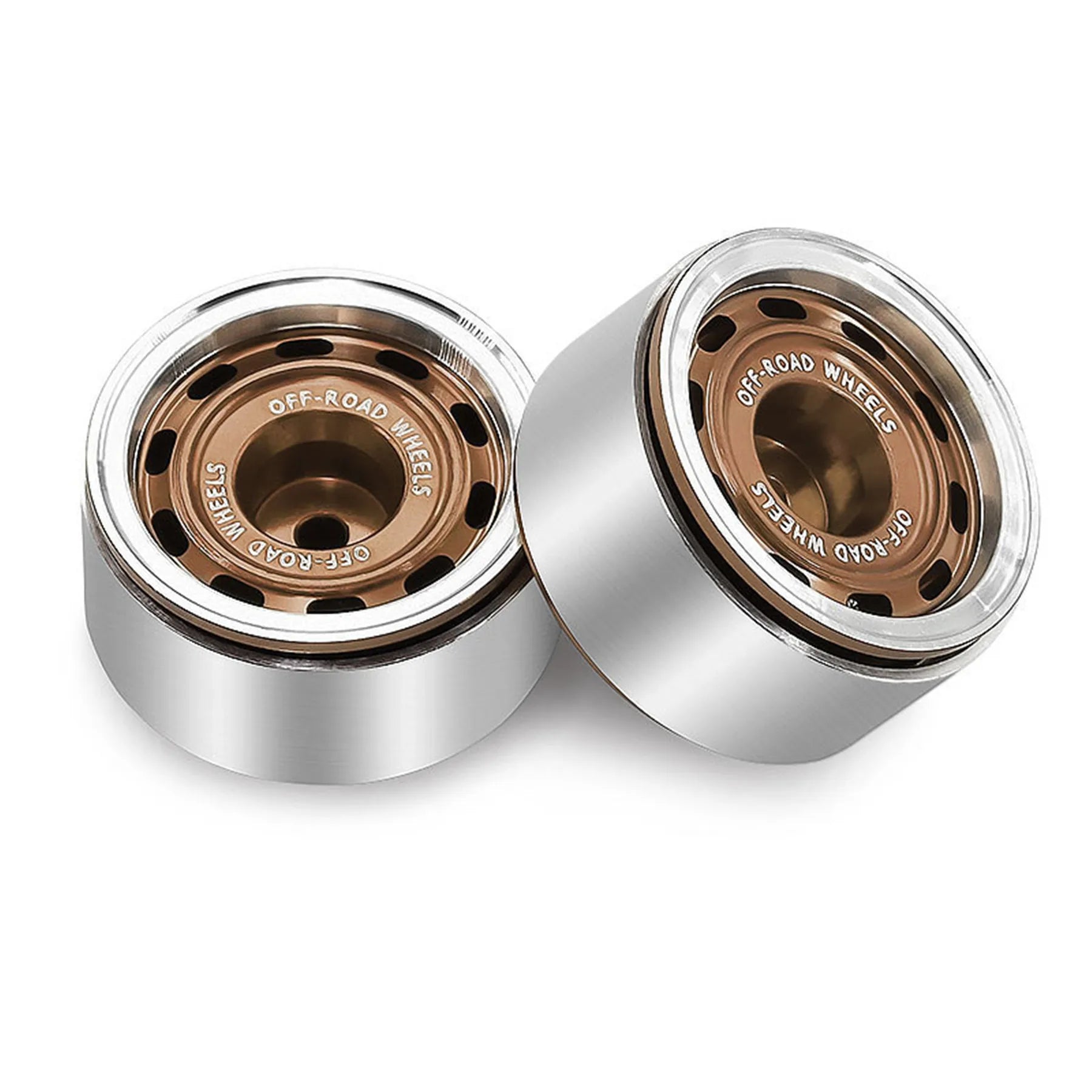 0.7 RC Crawler Tires OD 1.57'' 1/30 Soft Rubber All Terrain Tyres Beadlock Wheels Rims for 1:30 1/32 Rock Mud Car Axial SCX30