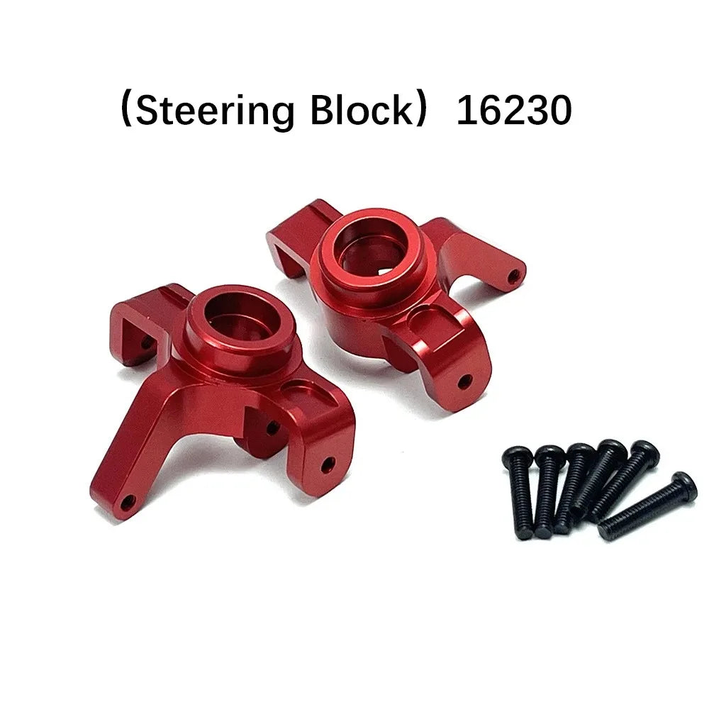 Aluminum Alloy Suspension Arm  Cup Set Upgrade Metal Parts Accessories For Mjx Hyper 1/16 Go  RC Car 16207 16208 16209 H16 H16BM