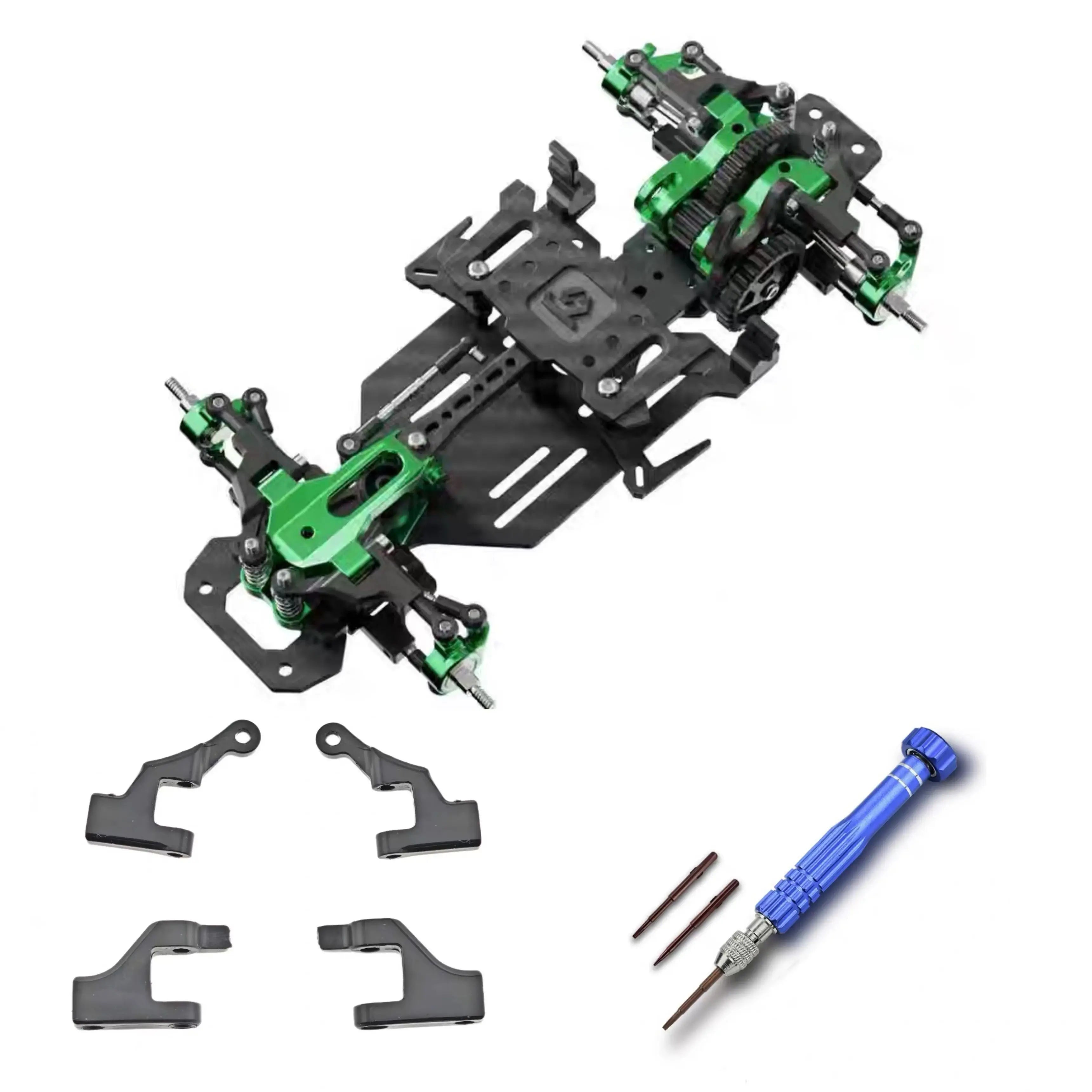 TG RACING RWD Rear Drive Drift Racing RC Car Frame Chassis 1/24 1/28 Remote Control Vehicle Screwdrivers and parts