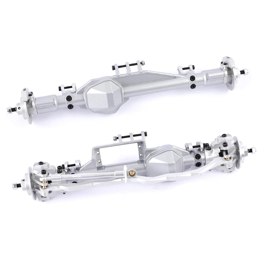 Aluminum Alloy Front / Rear Axle Assembly Set for Axial RBX10 Ryft 1/10 RC Cralwer Upgrades