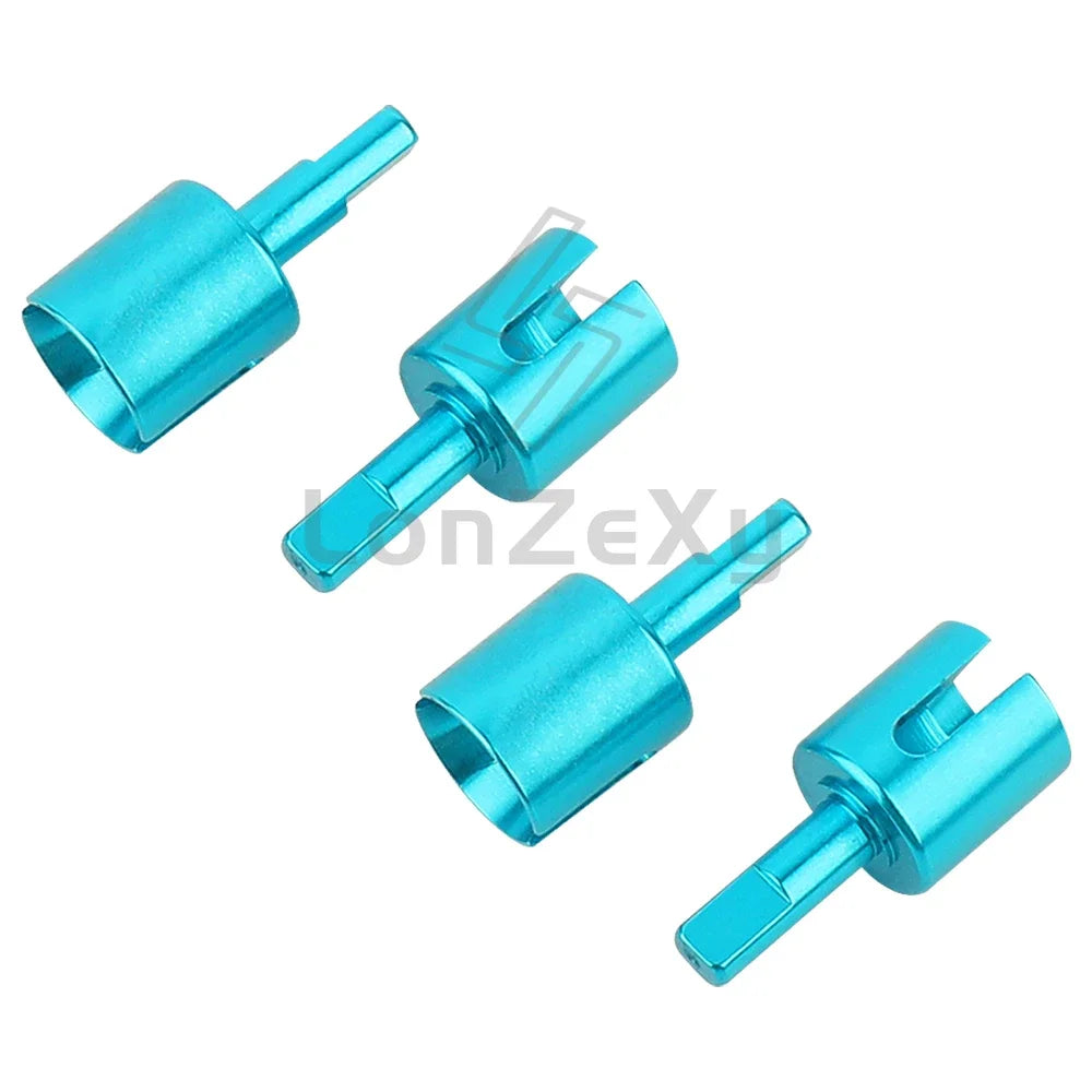 Metal Suspension Arms Steering Knuckle Gearbox Housing Motor Mount CVD Shaft for Tamiya TT01 TT-01 1/10 RC Car Upgrade Parts