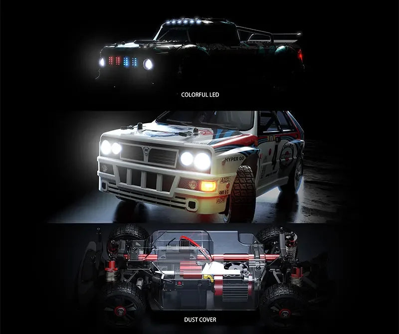 Hyper Go MJX 14301 14302 14303 1 / 14 4WD RC car 65 km / h brushless 2.4G remote control car off road high speed RC cars toys
