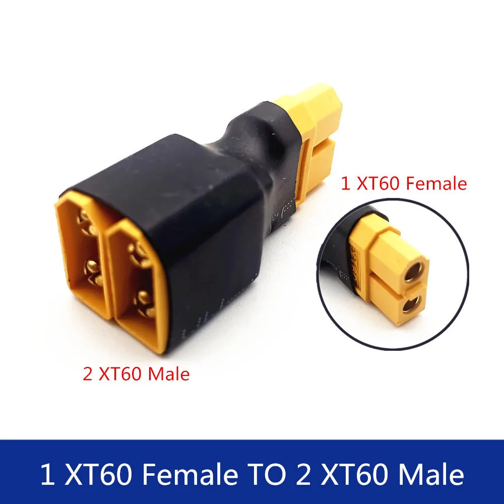 Adapter XT30 XT60 XT90 TRX T Plug Deans EC5 EC3 Female to Male HXT 4MM Connectors Plug RC Lipo Battery Control Parts DIY