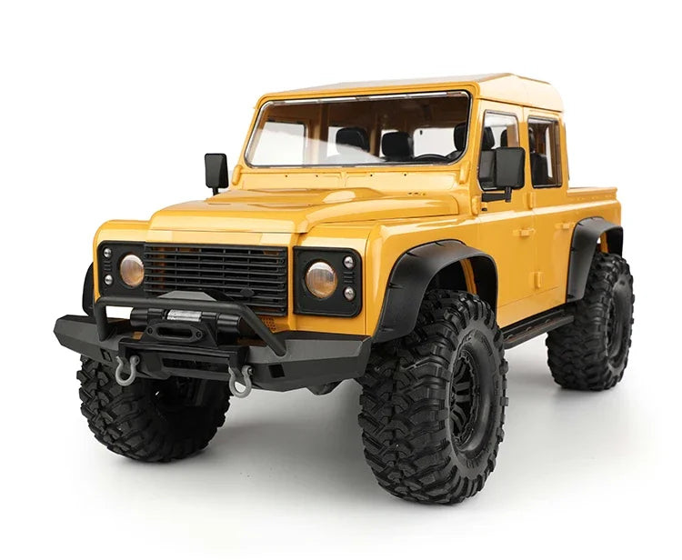 Metal Simulation 4 Doors DIY Pickup Truck Body Shell 313mm Wheelbase for 1/10 RC Crawler Car Traxxas TRX4 Defender RD110 Parts