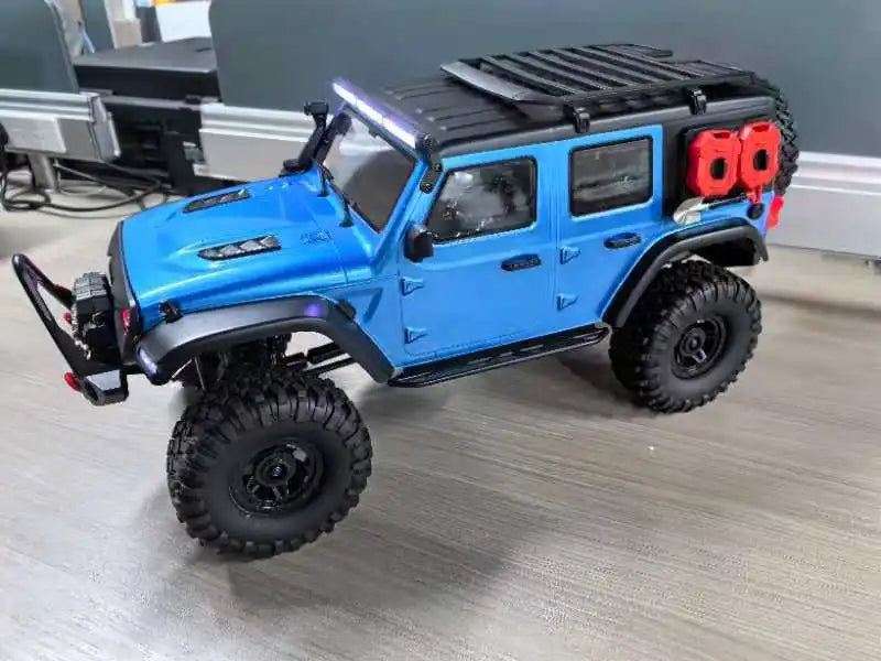 NEW Upgrades 2025 HB R001 Bronco with electric winch 1/10 4WD Remote Control Off-road Vehicle Electric Model RC Climbing