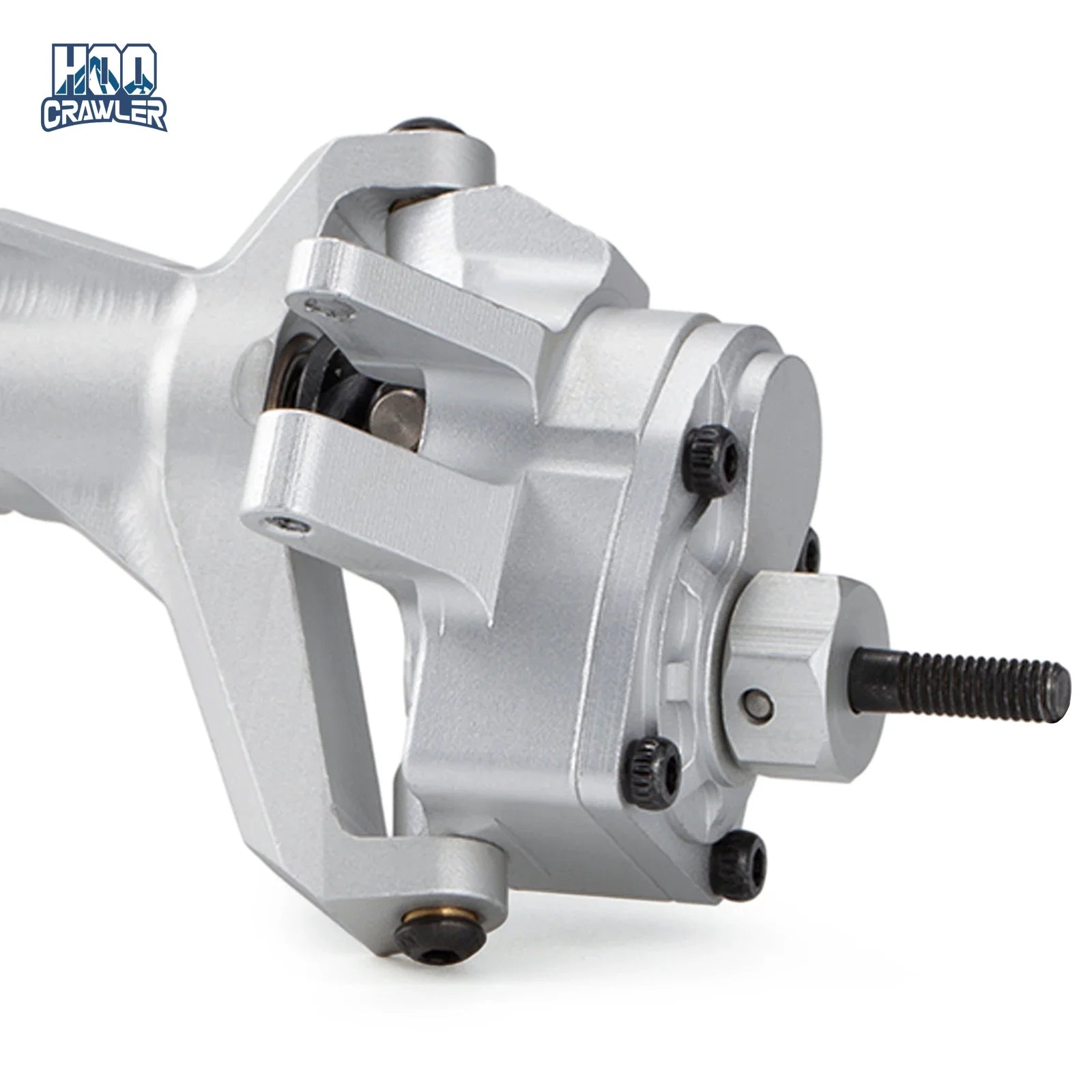 CNC Aluminum F9 Offset Portal Axle with Servo Mounts for 1/10 RC Crawler Axial Capra 1.9 UTB LCG Chassis Cheater Rigs