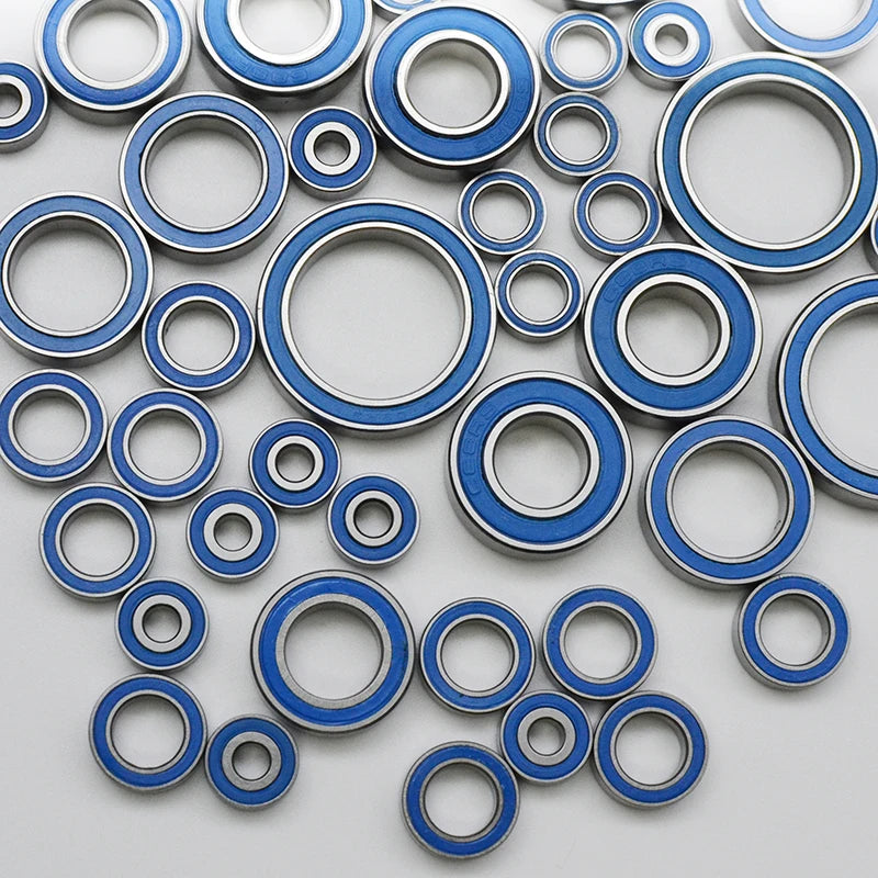 10 pcs Rubber Sealed Miniature Ball Bearings 2x6x3 5x10x4 5x10x4 5x11x4 6x12x4 12x18x4mm Bearing Kit