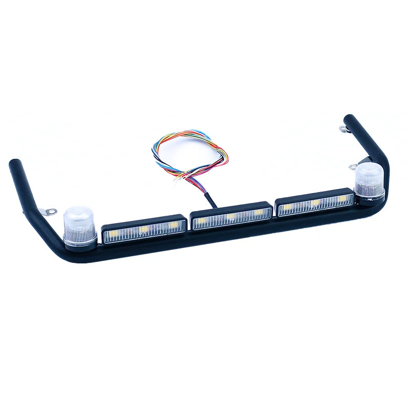LED Simulation Roof Lights Rotating Lamp for 1/14 Tamiya RC Truck SCANIA 770S R620 Volvo FH16 BENZ Actros MAN TGX TGS Car