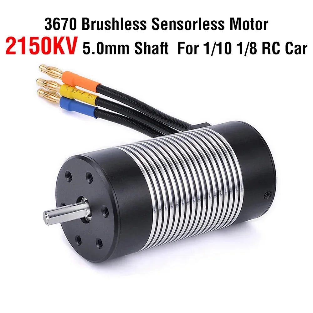 Surpass Hobby Rocket 2845 F540 3650 3660 3665 3670 3674 4068 Waterproof Brushless Motor for 1/10 1/12 RC Car Robot WLtoys 12428