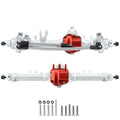 Machined Aluminum One Piece Construction Offset Straight Axle Set for 1/10 RC Crawler Axial SCX10 II VS4-10 Rock Trucks Parts