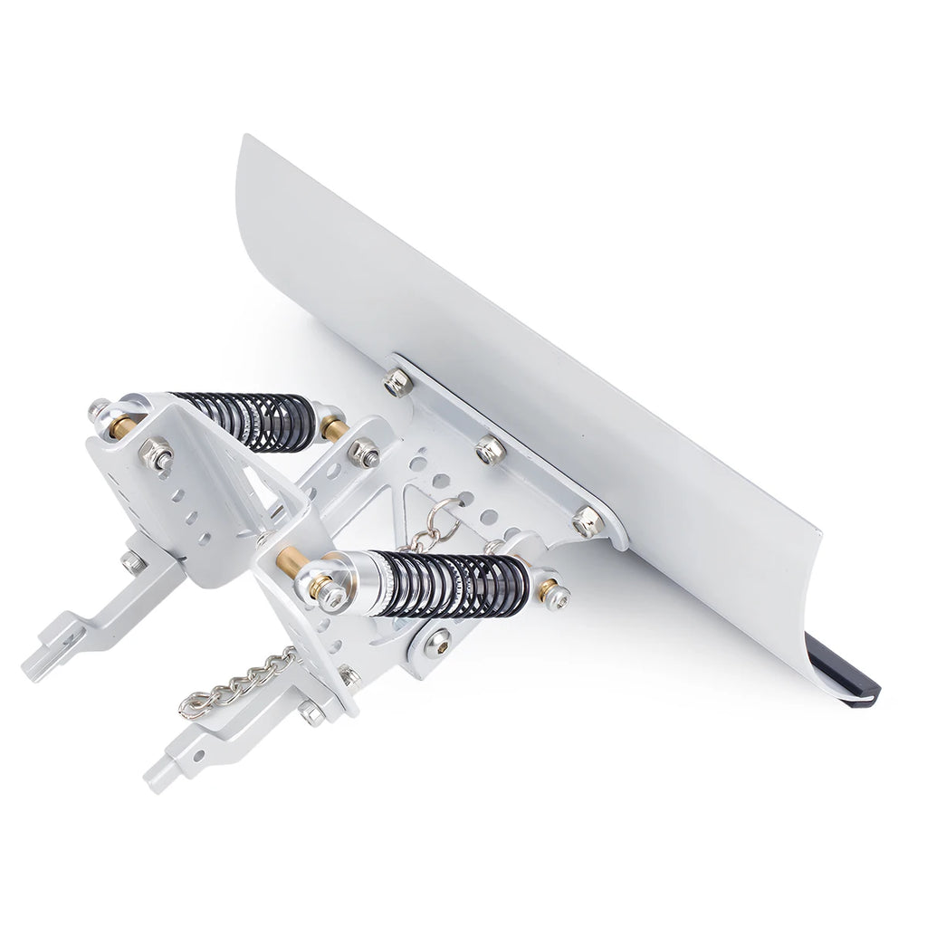 Adjustable Aluminum Alloy Snow & Sand Shovel for 1/18 1/24 RC Crawler - Fits TRX4M & SCX24, Metal Upgrade Shovel Accessory