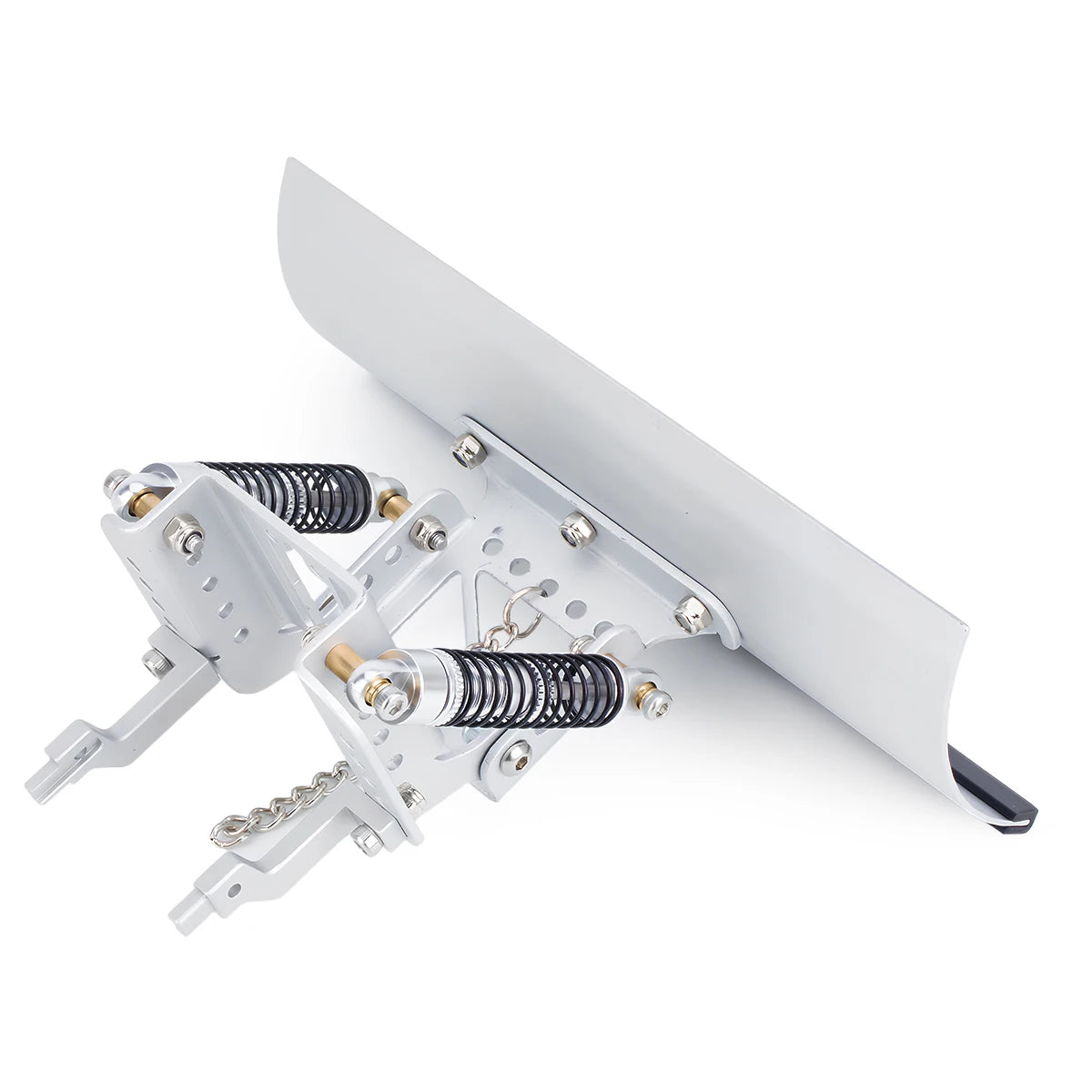 Adjustable Aluminum Alloy Snow & Sand Shovel for 1/18 1/24 RC Crawler - Fits TRX4M & SCX24, Metal Upgrade Shovel Accessory