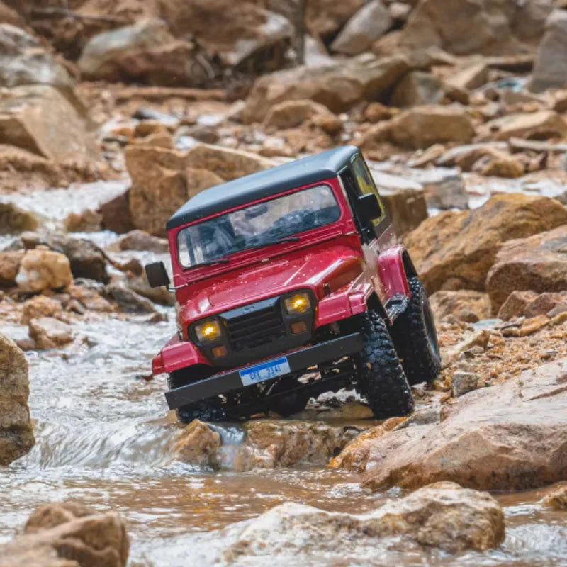 FMS RocHobby 1/10 1 10 Mashigan V2 Electric RC Car Rock Crawler 2.4G 4WD Off Road 4X4 Drive Radio Remote Control Vehicle