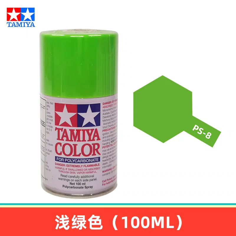 100ML RC TAMIYA Spray Painting Color PS1-PS20 Series Oil Paint Multiple Colors for Polycarbonate Remote Car Model Hobby DIY