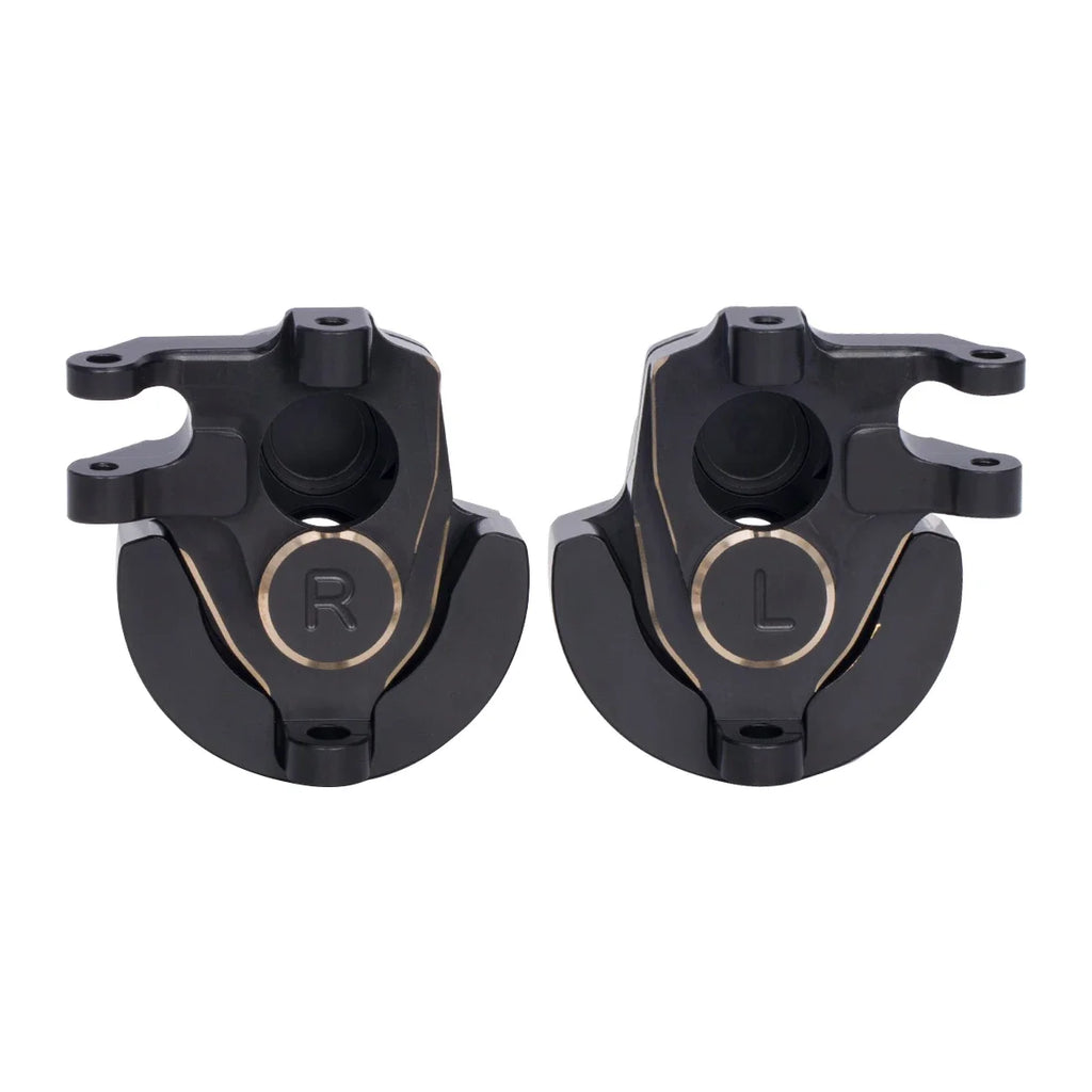 F10 Axle Brass Weights Steering Knuckles Front and Rear Portal Cover for 1/10 RC Crawler Vanquish VRD VS4-10 Phoenix LCG Upgrade