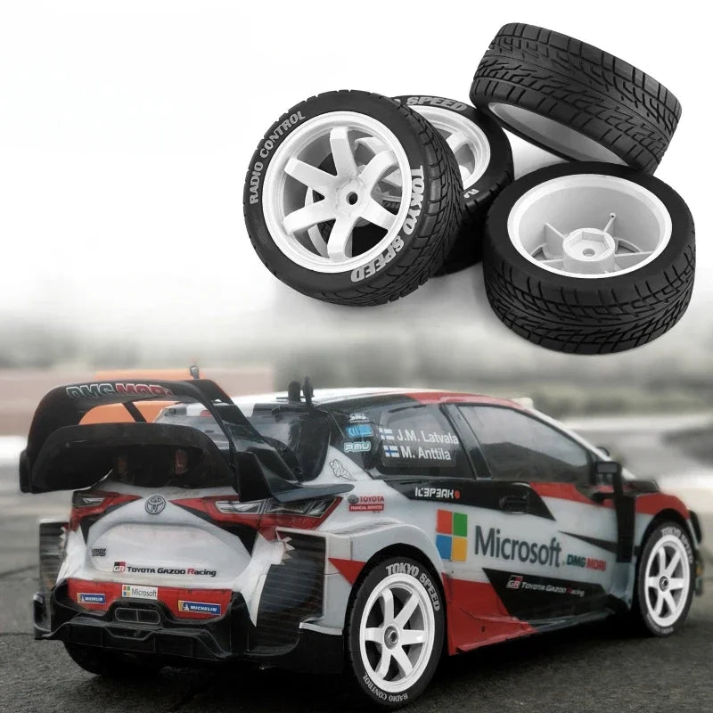 Upgrade Original Wltoys XK 144001 144010 124018 124019 124017 124016 Front Rear Tires 12 HEX for 1/12 1/14 1/16 RC Off-Road Car