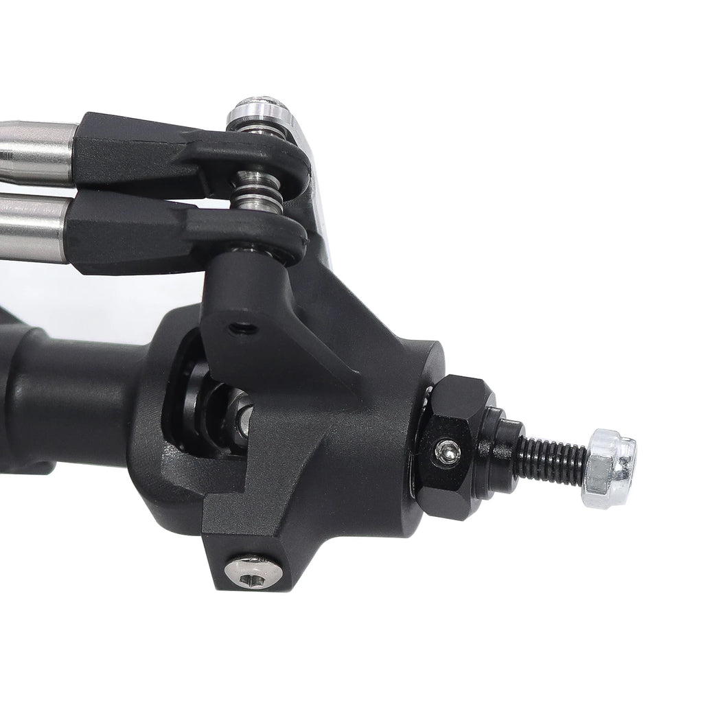 CNC Aluminum Front Rear Straight Axle One Piece Construction Offset  For 1/10 RC Crawler Axial SCX10 II Vanquish VS4-10 Chassis