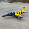 Flyfans L-39 Rc Airplane 64mm Edf Fixed Wing Jet With Retractable Landing Gear Navigation Lights 4s 6s Dual Power Hobby Aircraft