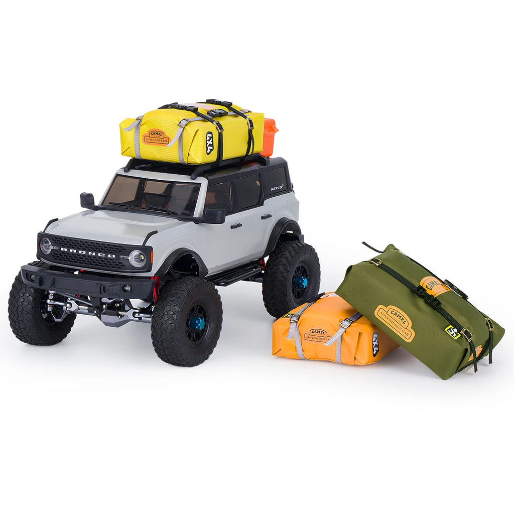 1/18 1/24 RC Crawler Roof Top Tent Simulation Decoration for TRX4M Bronco Defender SCX24 DIY Upgrade Accessories