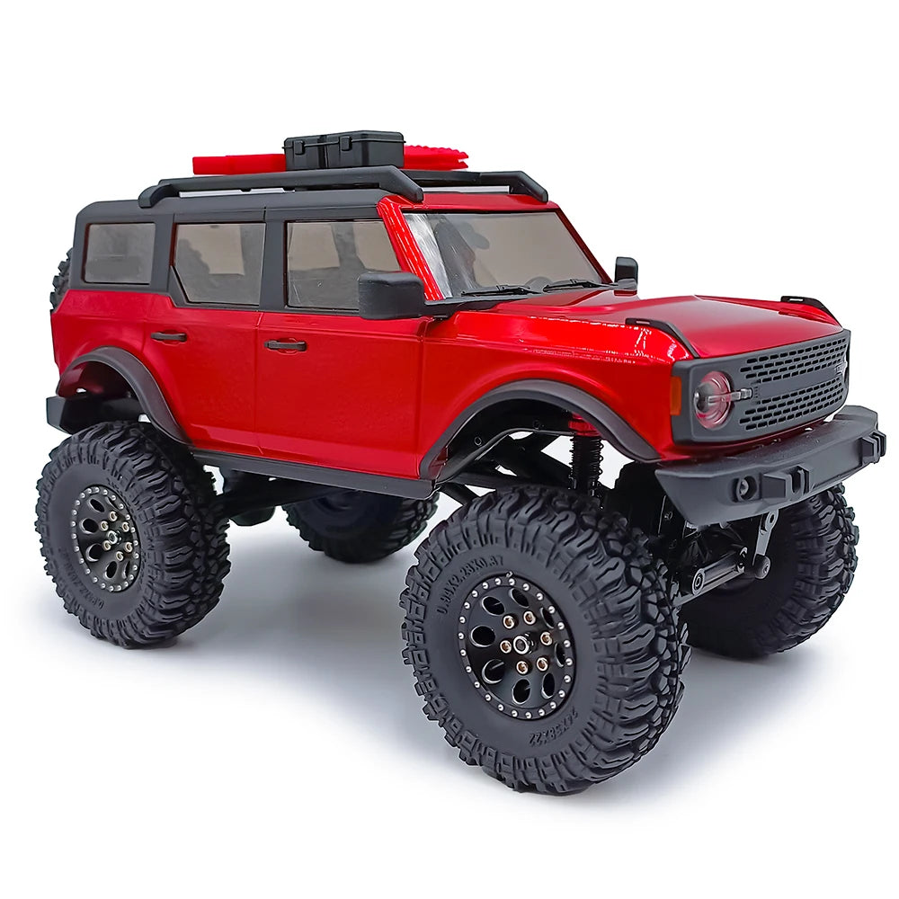 YEAHRUN 4Pcs 1.0inch Soft Rubber Wheel Tires 50/54/58/62/64/65mm for TRX-4M 1/18 Axial SCX24 1/24 RC Crawler Car Upgrade Parts