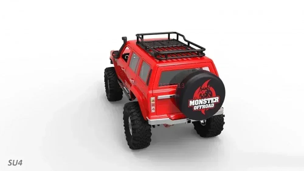 CROSSRC SU4 4WD 4X4 KIT 1/10 RC Electric Remote Control Model Car Crawler Adult Children's Toys
