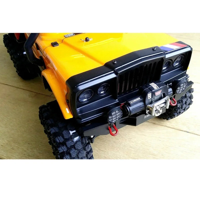 Metal Automatic Winch With 3CH Control Cable For 1/10 RC Crawler Car Axial SCX10 TRAXXAS TRX4 RC4WD D90 Upgrade Parts