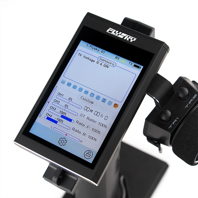 FLYSKY Noble NB4+ Noble NB4 Plus RC Car Transmitter Remote Controller 2.4G AFHDS3 8CH with FGr4B Receiver for RC Car Boat