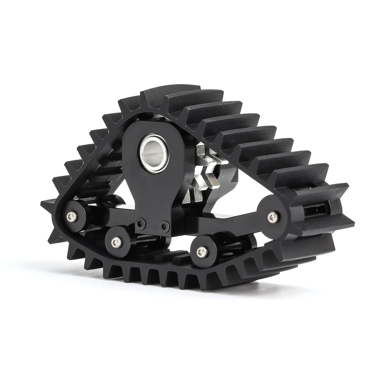 4Pcs Snow Tires Set for 1/18 RC Crawler - Simulate Carload Tracks, Sandmobile Conversion DIY Upgrade Parts Fit TRX4-M