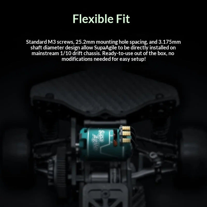 SKYRC FuriaX 1/10 RC Car Supa Agile 540 3650 Sensorless Brushless 3880/3050KV Motor For 1/10 Drift Car RC Cars Chilren's Gifts