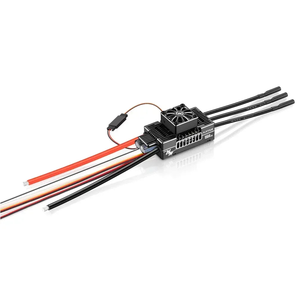 Hobbywing Platinum V5 80A 120A 150A 3-8S Brushless ESC Electric Speed Control Switchable BEC Output For RC Helicopter Fixed-Wing