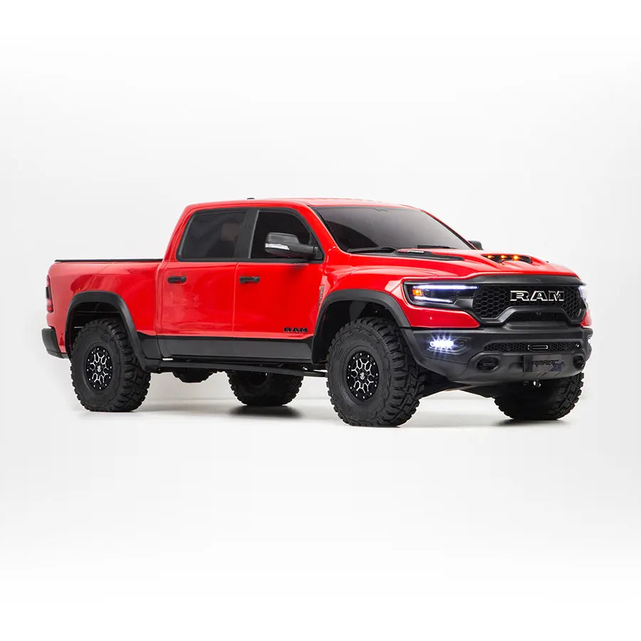 KM Rraction Tyrannosaurus RAM 1500 Simulation 1/8 Remote Control Electric Four-Wheel Drive Climbing Car Pickup Off-Road Vehicle
