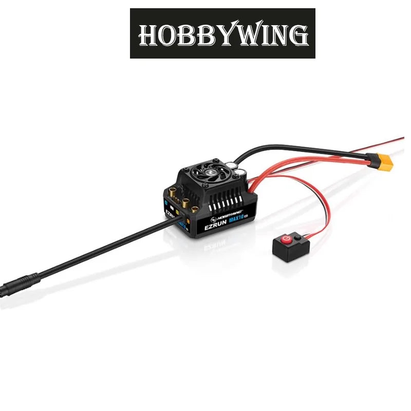 Hobbywing EzRun MAX10 G2 or 3652/3665 G3 feels brushed power combo for 1/10 RC Car