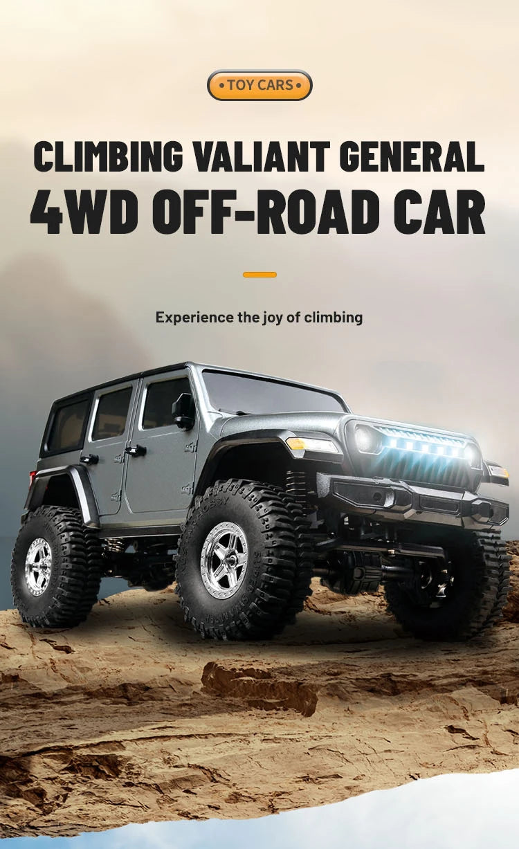C8801 PRO/ C8801 1/18 RC Car With Light 2.4G 4WD Electric Climbing High-Speed Off-Road Vehicle Remote Control Toys For Kid Adult