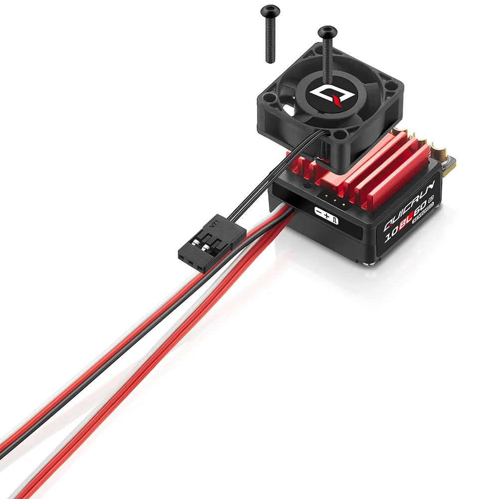 Hobbywing QUICRUN Sensored 10BL120 G2 120A /10BL60 60A 2-3S Lipo Brushless ESC For 1/10 RC Racing Car