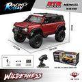2025 HB-R100 Series RC Car New Upgrade Ford Bronco 1:10 Full Scale Model Climbing Car High Speed Off-Road Vehicle