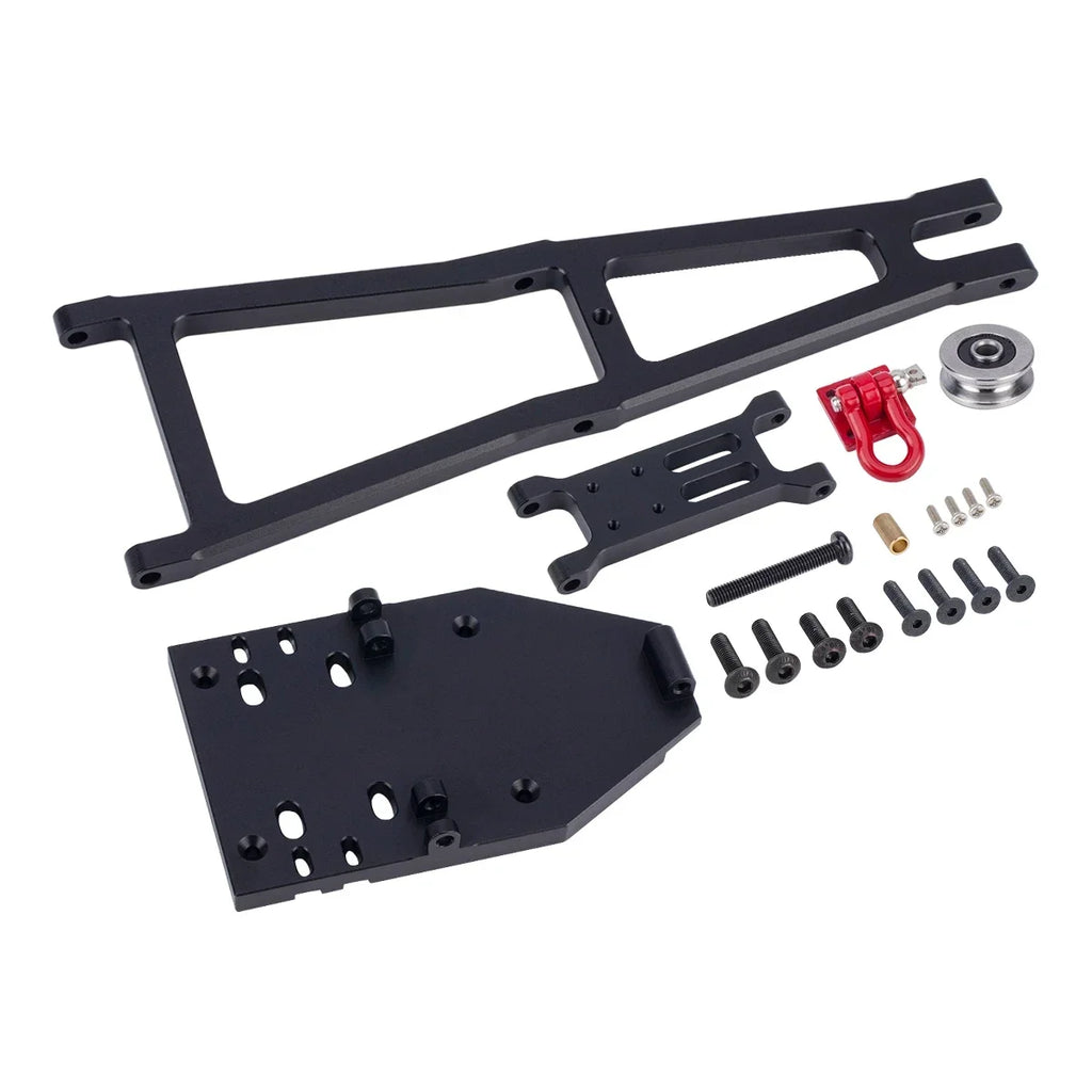 CNC Aluminium RC Wrecker Tow Truck Crane Arm kit Simulation for 1/10 Car Crawler Axial Capra 1.9UTB Trail Buggy Upgrade parts