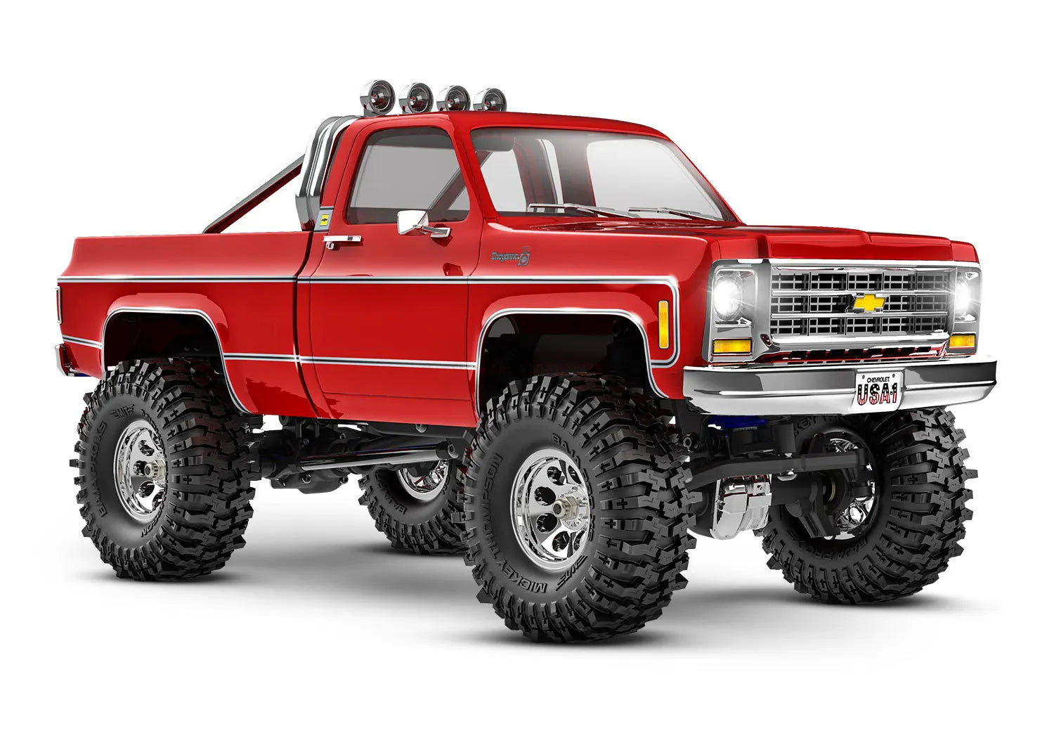 TRAXXAS 1/18 RC Car TRX4M K10 Heightening Crossing Version Of Climbing Car Off-road Vehicle Toys For Adult Kid Gift