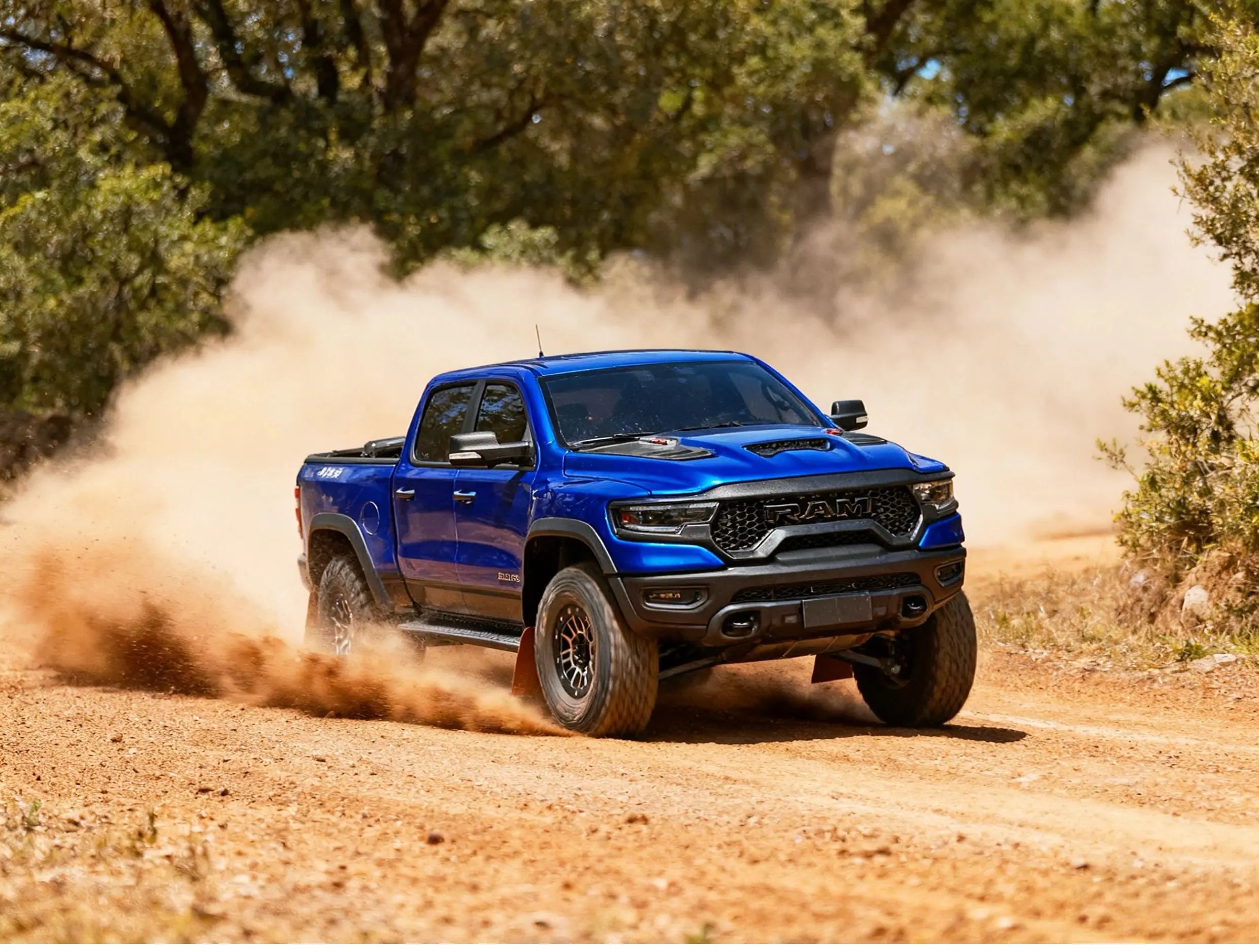 KM Rraction Tyrannosaurus RAM 1500 Simulation 1/8 Remote Control Electric Four-Wheel Drive Climbing Car Pickup Off-Road Vehicle