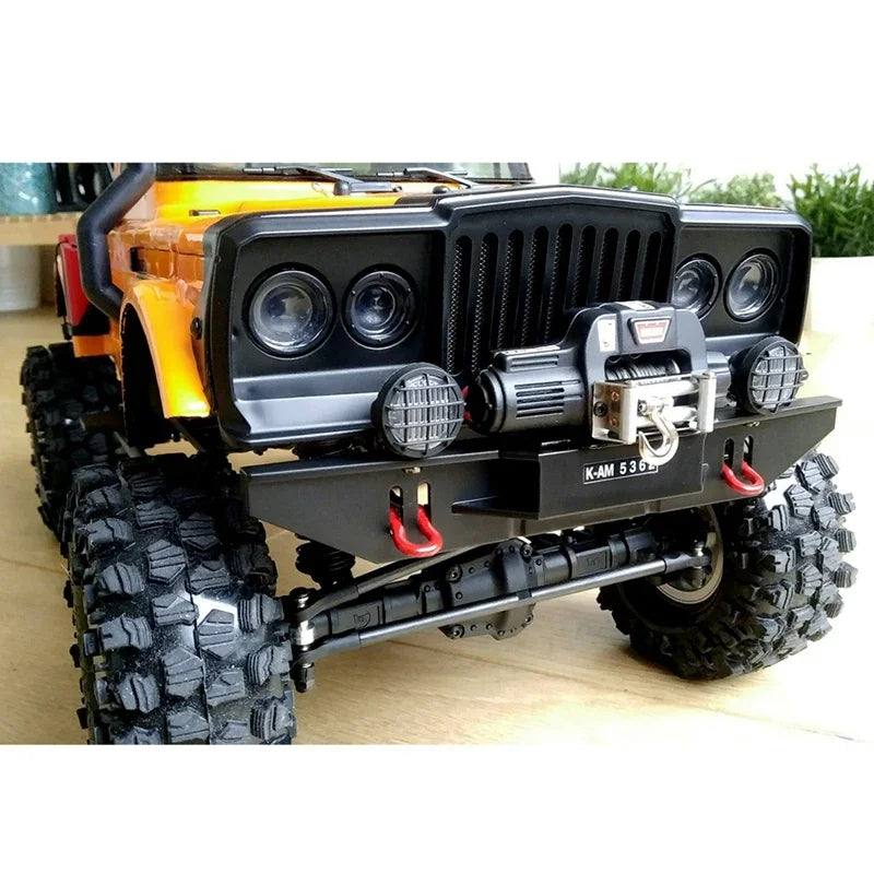 Metal Automatic Winch With 3CH Control Cable For 1/10 RC Crawler Car Axial SCX10 TRAXXAS TRX4 RC4WD D90 Upgrade Parts