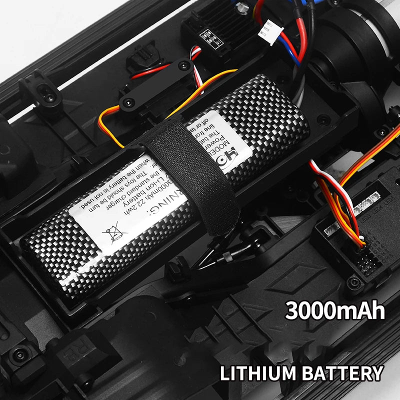 RC Crawler 1/10 Rc Car 4WD RTR HB R1001 with LED 2.4G Electric Remote Control Rock Buggy Off-road Vehicle Rc Cars for Adults