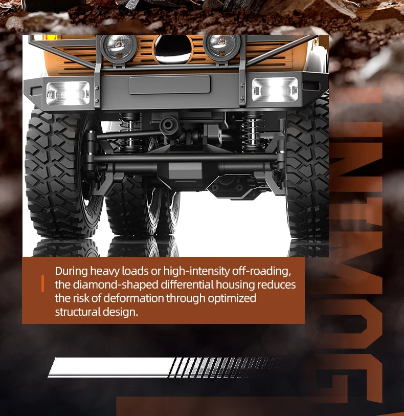 Kid Adult JJRC C8823 1/18 Six-Wheel All-Terrain Off-Road Vehicle Remote Control Car Esc 370 Motor Remote Control Truck Boy Toy