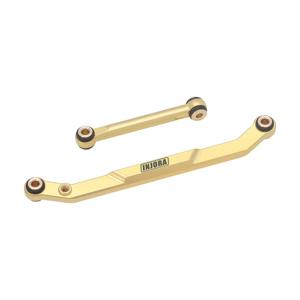 INJORA Brass Portal Drive Housing Steering Knuckles Upgrade Parts For 1/24 RC Crawler FMS FCX24 FCX18