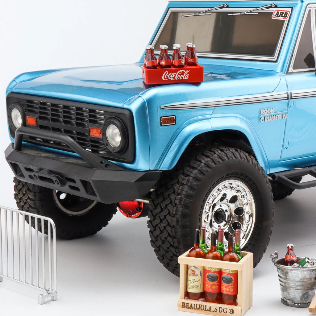 Rc crawler Scale Accessoriesfor box Garage Tools pail 1/10 Crawler Axial SCX10 Capra  TRX6 TRX4  Redcat 1/12 WPL D12 MN82