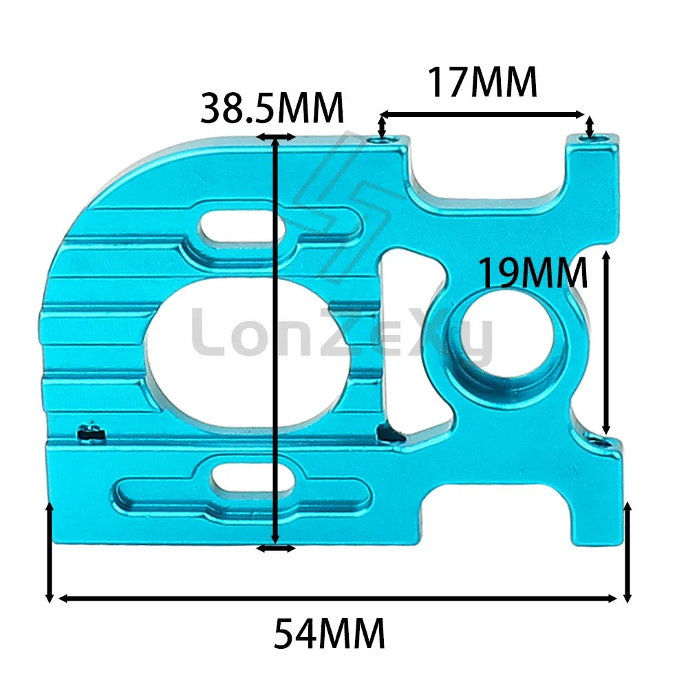 Metal Suspension Arms Steering Knuckle Gearbox Housing Motor Mount CVD Shaft for Tamiya TT01 TT-01 1/10 RC Car Upgrade Parts