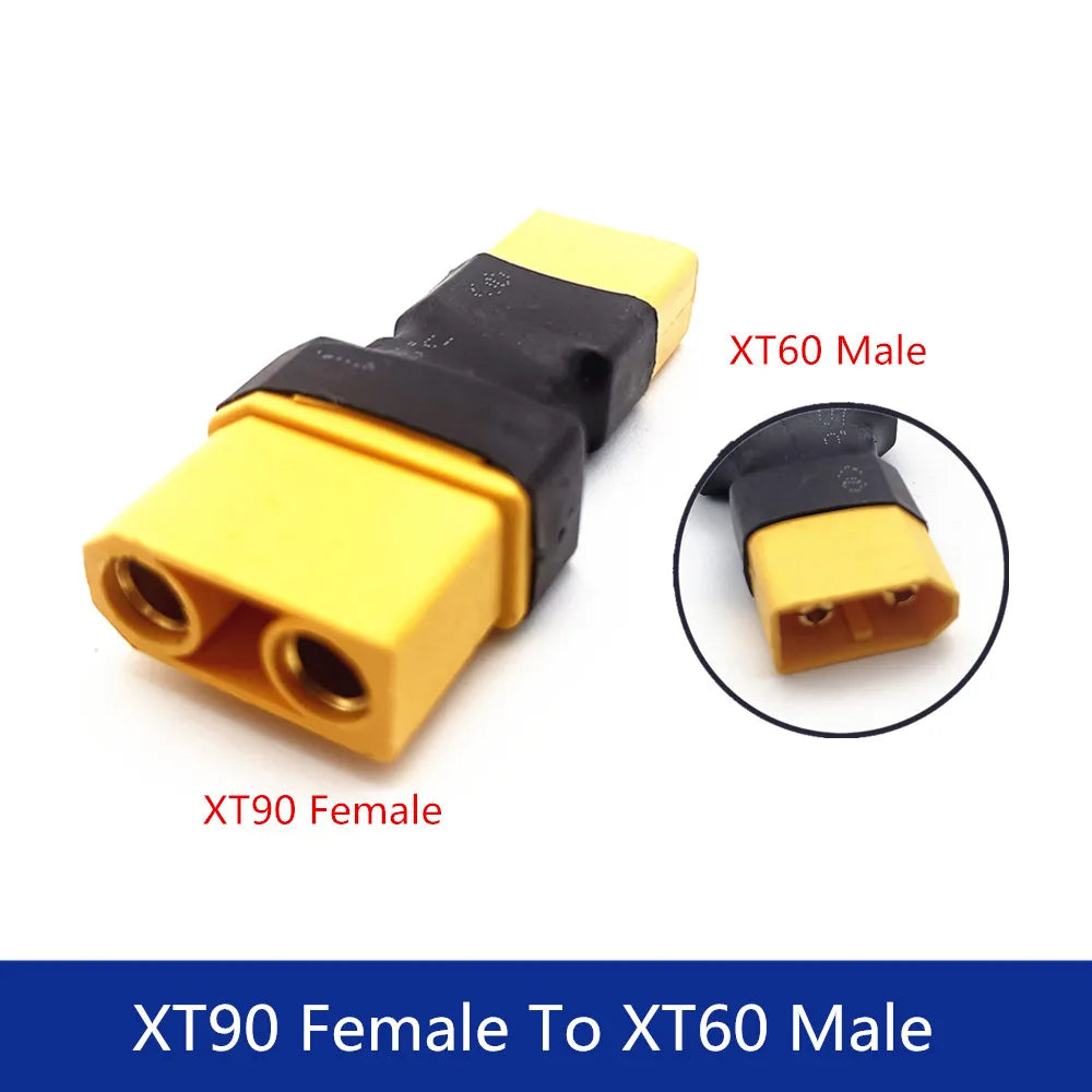 Adapter XT30 XT60 XT90 TRX T Plug Deans EC5 EC3 Female to Male HXT 4MM Connectors Plug RC Lipo Battery Control Parts DIY