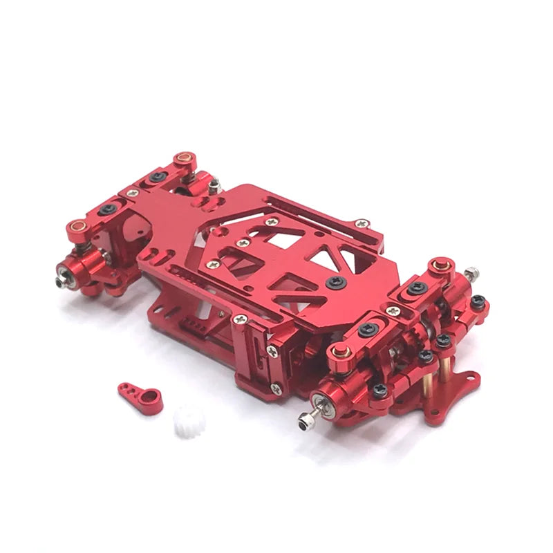 RUICHEN TECHNOLOGY RC01 1/28 RC Car Parts Metal Upgrade Rear Drive Racing Drift Mosquito Car Frame