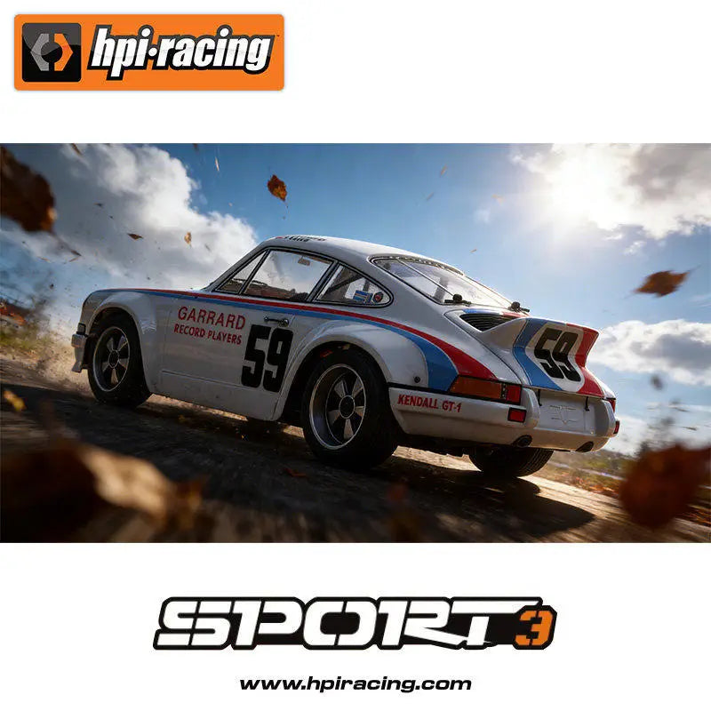HPI 1:10 SPORT 3 Simulation 1973 Carrera 4WD Brushless Limited Edition Remote Control Electric Drift Car Hobby RC Boy Toy RTR